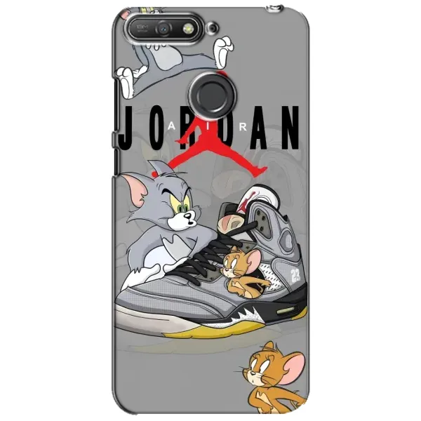 Чехол с рисунком «Air Jordan» для Huawei Y6 Prime 2018 Чехол с рисунком «Air Jordan» для Huawei Y6 Prime 2018
