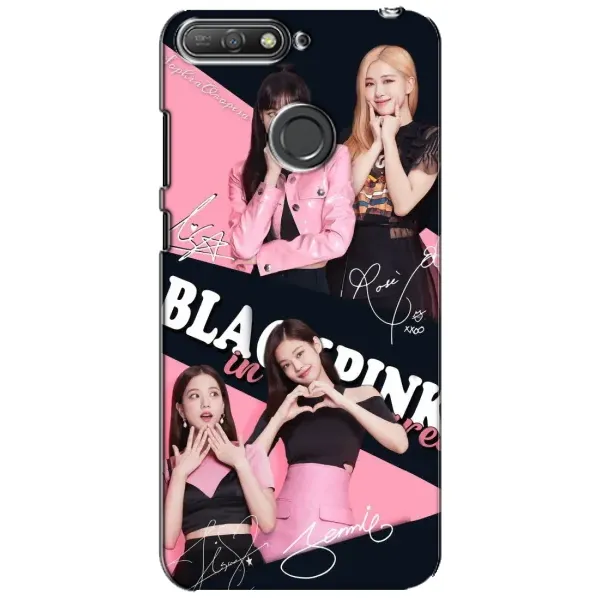 Чехол с рисунком «BLACKPINK» для Huawei Y6 Prime 2018 Чехол с рисунком «BLACKPINK» для Huawei Y6 Prime 2018