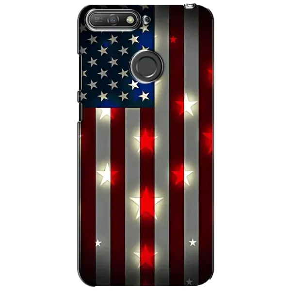 Чехол с рисунком «Флаг США 2» для Huawei Y6 Prime 2018 Чехол с рисунком «Флаг США 2» для Huawei Y6 Prime 2018