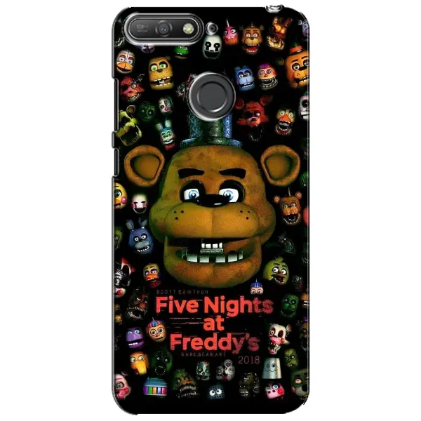 Чехол с рисунком «Freddy» для Huawei Y6 Prime 2018 Чехол с рисунком «Freddy» для Huawei Y6 Prime 2018