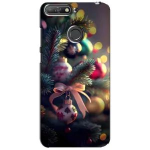 Чехол с рисунком «Красивая елочка» для Huawei Y6 Prime 2018