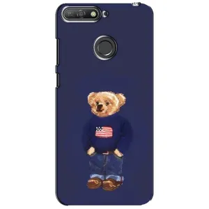 Чехол с рисунком «Мишка USA» для Huawei Y6 Prime 2018