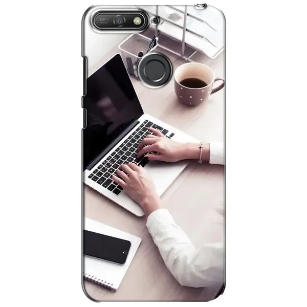 Чехол с рисунком «Офисный работник» для Huawei Y6 Prime 2018 Чехол с рисунком «Офисный работник» для Huawei Y6 Prime 2018