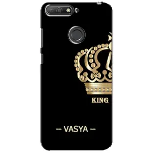 Чехол с рисунком «VASYA» для Huawei Y6 Prime 2018
