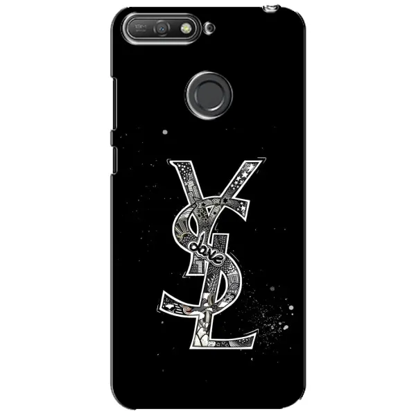 Чехол с рисунком «YSL» для Huawei Y6 Prime 2018 Чехол с рисунком «YSL» для Huawei Y6 Prime 2018