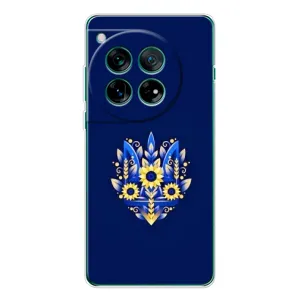 Чохол з малюнком «Герб в квітах» для OnePlus 11R