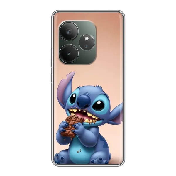 Чохол з малюнком «Стіч з шоколадом» для Realme Narzo 90 Чохол з малюнком «Стіч з шоколадом» для Realme Narzo 90