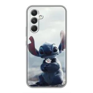 Чехол с рисунком «Стич с цветочком» для Realme Narzo 90X
