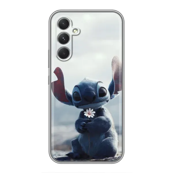 Чехол с рисунком «Стич с цветочком» для Realme Narzo 90X Чехол с рисунком «Стич с цветочком» для Realme Narzo 90X
