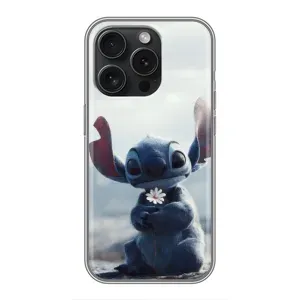 Чохол з малюнком «Стіч з квіткою» для Realme Narzo Power