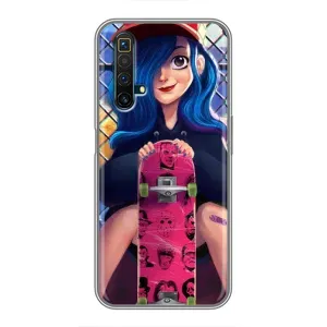 Чохол з малюнком «Модна Дівчинка» для Realme X50