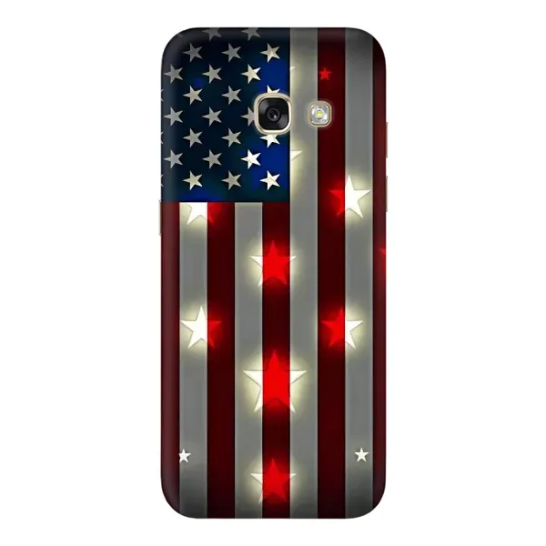 Чехол с рисунком «Флаг США 2» для Samsung Galaxy A3 2017 (A320, A320F) Чехол с рисунком «Флаг США 2» для Samsung Galaxy A3 2017 (A320, A320F)