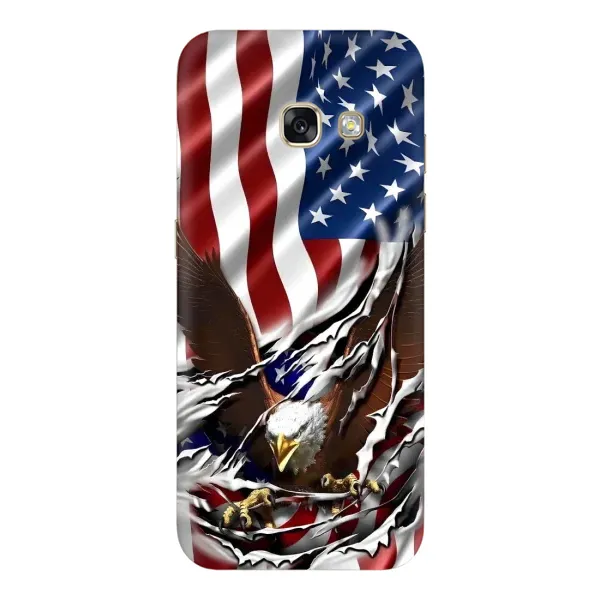 Чехол с рисунком «Флаг USA» для Samsung Galaxy A3 2017 (A320, A320F) Чехол с рисунком «Флаг USA» для Samsung Galaxy A3 2017 (A320, A320F)