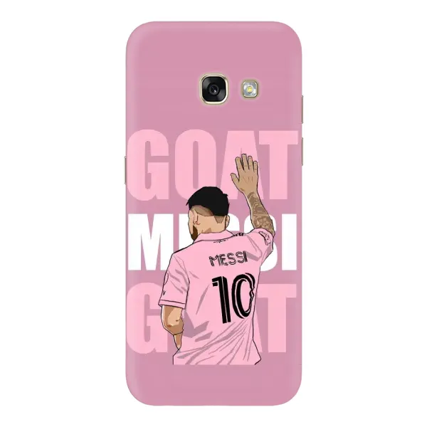 Чехол с рисунком «GOAT MESSI» для Samsung Galaxy A3 2017 (A320, A320F) Чехол с рисунком «GOAT MESSI» для Samsung Galaxy A3 2017 (A320, A320F)