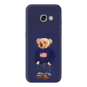Чехол с рисунком «Мишка USA» для Samsung Galaxy A3 2017 (A320, A320F)