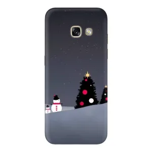 Чехол с рисунком «Снеговички» для Samsung Galaxy A3 2017 (A320, A320F)