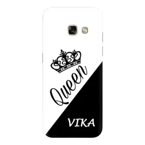 Чехол с рисунком «VIKA» для Samsung Galaxy A3 2017 (A320, A320F)